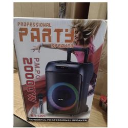 2025 Jbr-1205 12 'Bluetooth Party Speaker with Wireless Microphone ...The JBR-1205 Professional Party Speaker is a 12-inch  