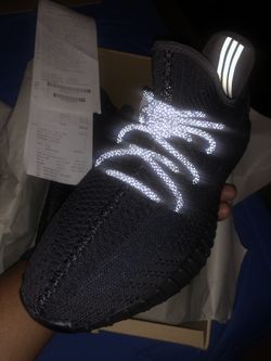 Adidas Yeezy Boost 350 V2 pirate black static size 9.5,11,12 in hand