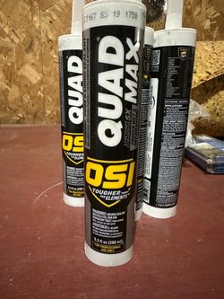 OSI Quad Max Window Door & Siding Sealant - WHITE