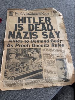 Vintage Newspaper