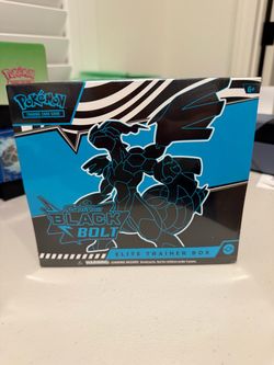 NEW Pokemon Black Bolt Elite Trainer Box
