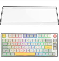 Geekria Clear Acrylic Keyboard Dust Cover – 75% / 84-Key