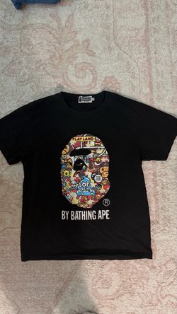 BAPE A Bathing Ape glow in the dark Graphic T-Shirt