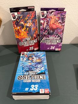 One piece deck sets and illustration sets