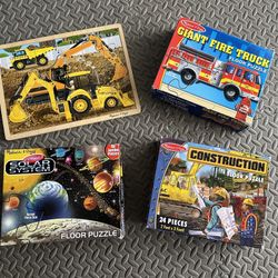 Boys 4 Puzzles. Boys Toys