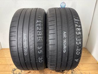 2 tires 285 35 20 Pirelli p zero pz4 star