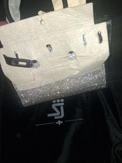 Crystal Rhinestone Tote Handbag