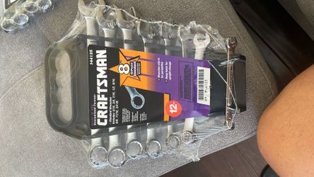 Craftsman 8 standard wrench set