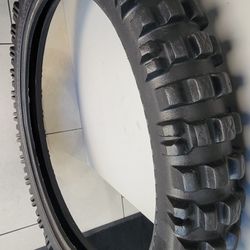 Motocross Dunlop tire. ( Size: 3.00 X 21 or Metric Size: 90/90-21.