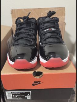 100% authentic Brand New 2025 Air Jordan 11 Low BRED