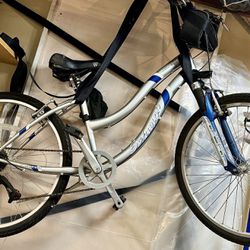 Schwin Bicycle Silver and Blue 26" 
