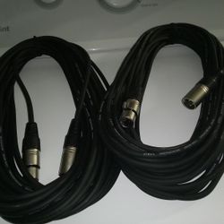 XLR CABLES ... $20 EACH ONE 