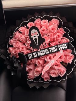 Spooky Flower arrangements