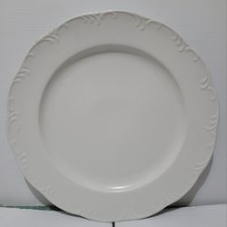 Rosenthal Classic White Hotel & Restaurant Service Dinner Plate 13" Germany 3 PCS