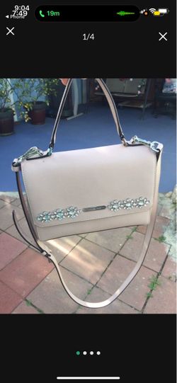 Michael Kors Handbag with Crystal Embellishments