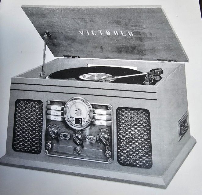 VICTROLA, VTA- 200B, 6-IN-1 TURNTABLE