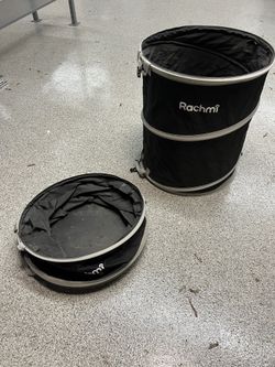 Collapsing Trash Cans