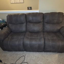 Ashley Reclining Sofa couch set