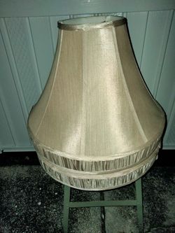Vintage Golden Silk Like Material Lamp Shades