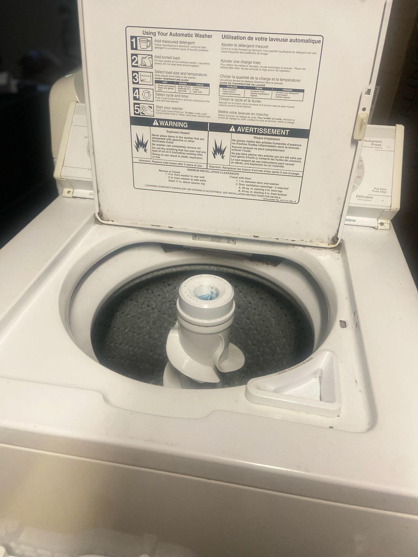 Whirlpool Ultimate Care 2 Washer