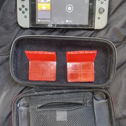 Nintendo Switch Grey With Carrying Case 