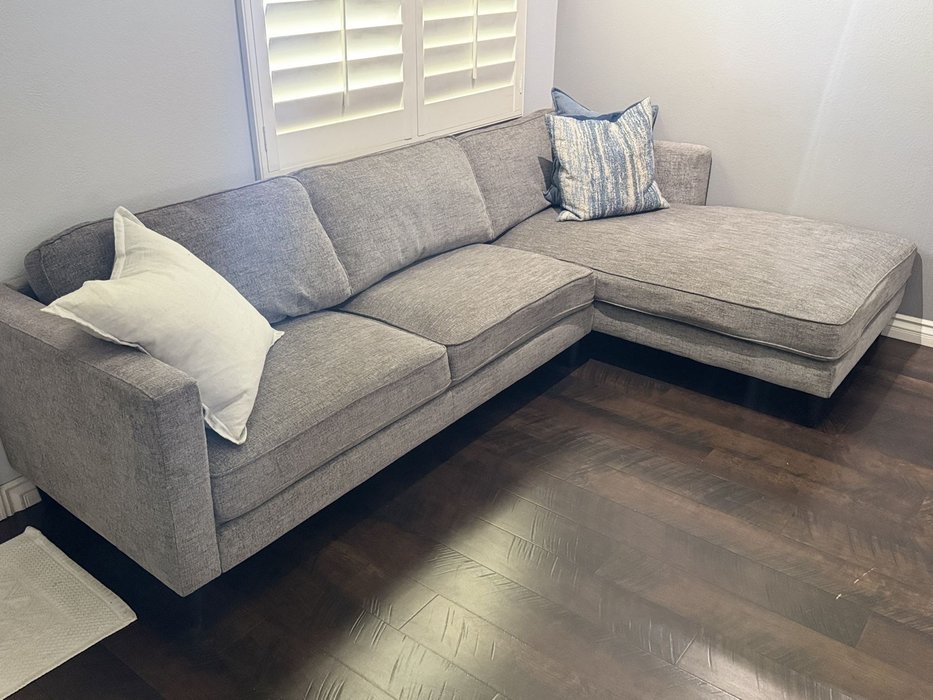 gray color Sectional Couch