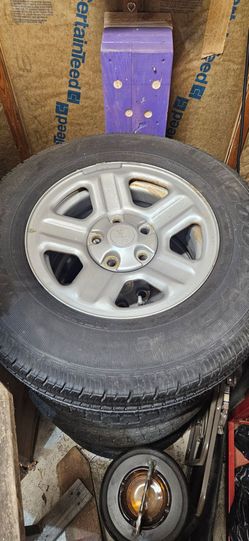 2013 JK steel rims 16 inch