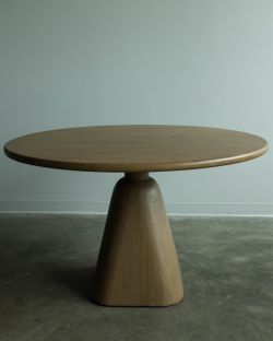 Kurasi 48" dinner table solid wood round