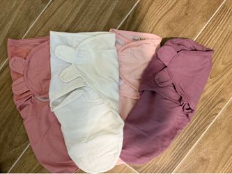 Set of 4 swaddles