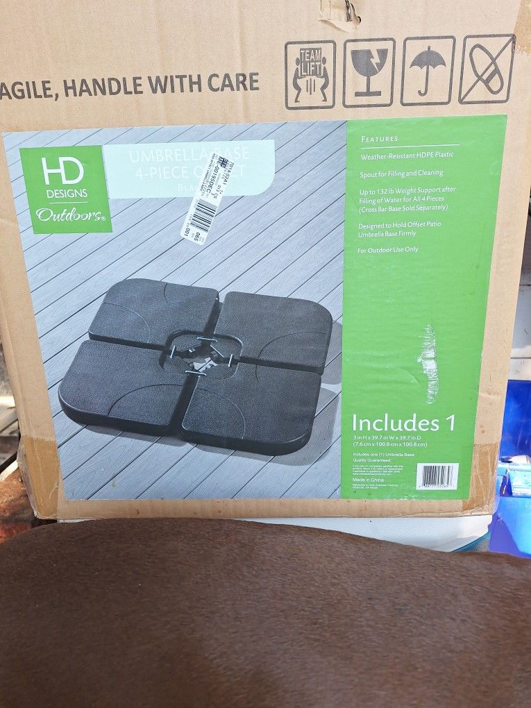 Umbrella Base - New In Box