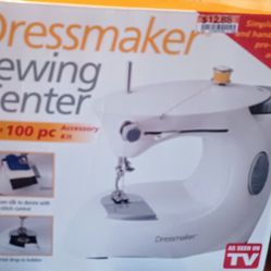 Dressmaker Sewing Machine In The Box Like New Cross Posted No Holds