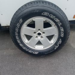 Wheel Tire Jeep Jk