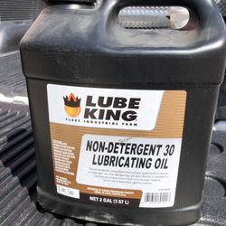 Lube King Non-Detergent 30 Lubricating Oil New 