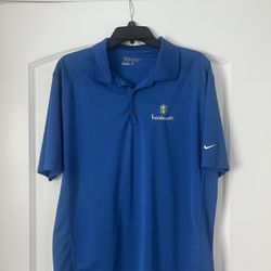 Nike Men’s Large Innisbrook Golf Dri Fit Collared Shirt