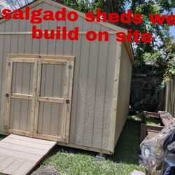 Salgado Sheds We Build On Site