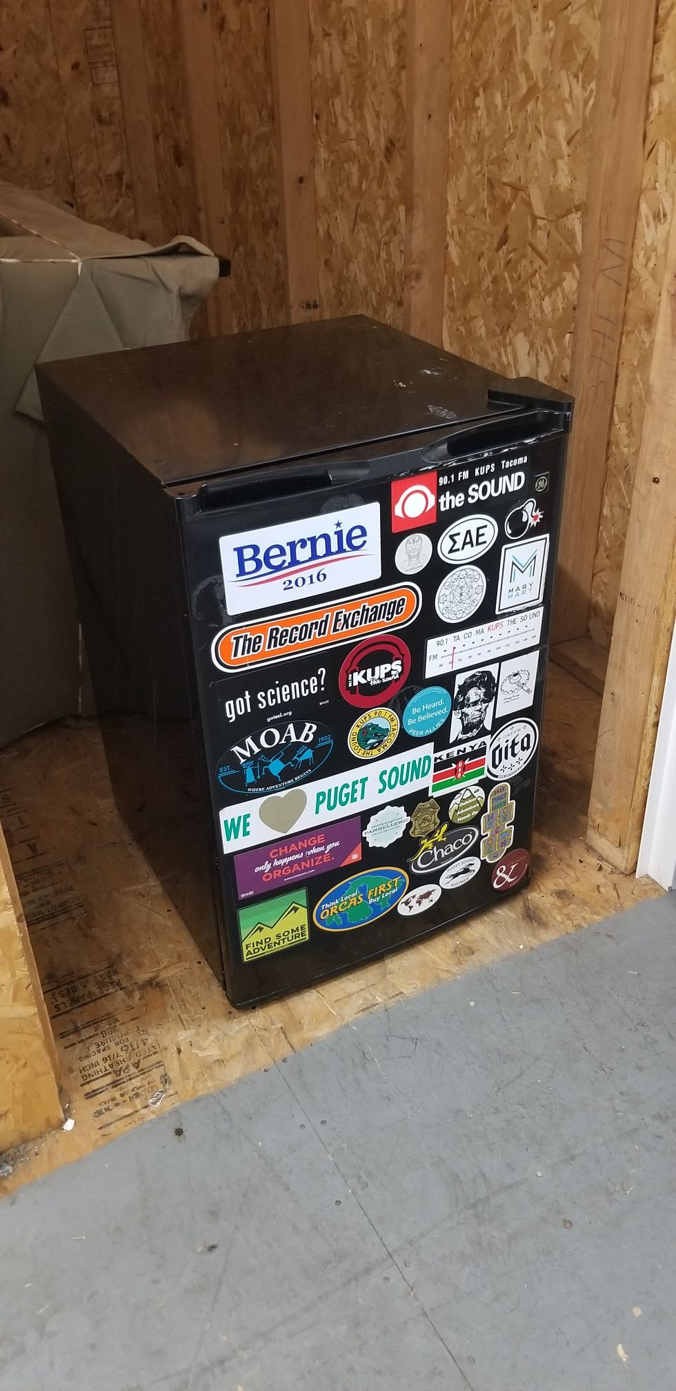 Black Mini Fridge