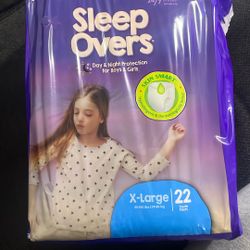 X-Large Sleep Overs 22ct