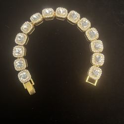 Beautiful Gold Rhinestone Bracelet for you or Someone Special 