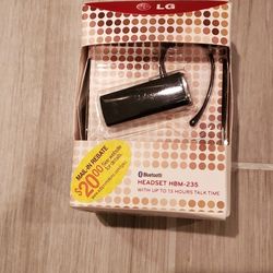 LG Bluetooth Headset 