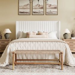 Wayfair Queen size upholstered bed