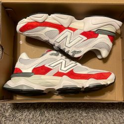 9060 Red And White New Balance