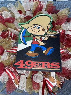 49er Wreath 