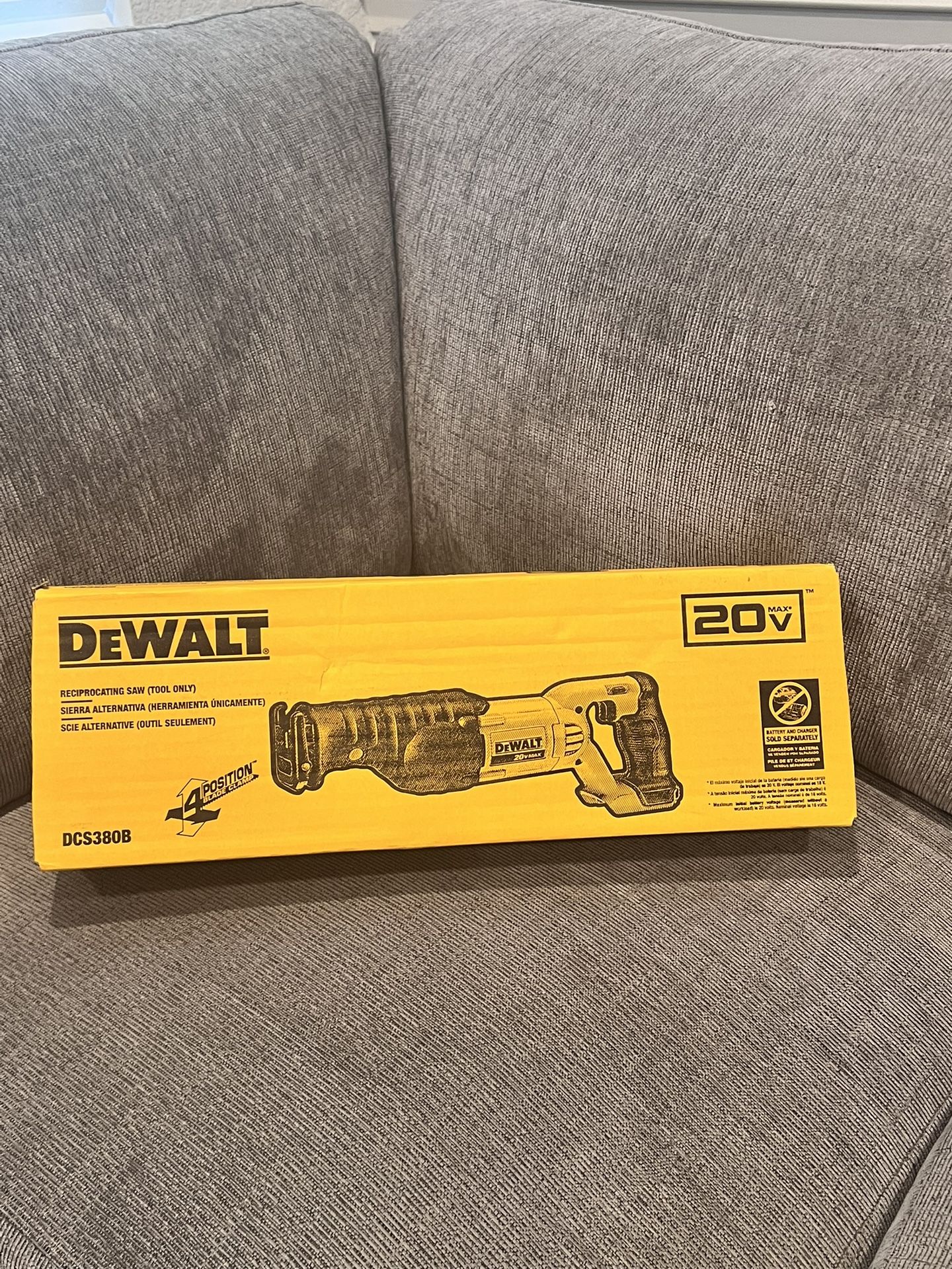 Dewalt Reciprocating Saw (Tool Only) 20V Max Model DCS308B Brand New