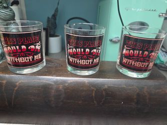 Halloween whiskey glass cups