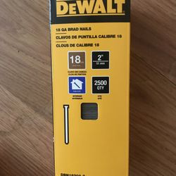 Dewalt 18 Ga Brad Nails 