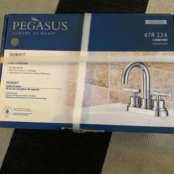 Pegasus bath faucet chrome
