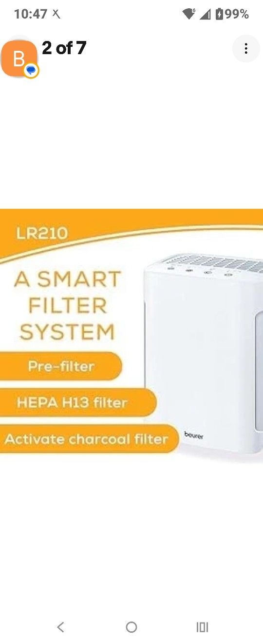 Beurer LR210 Air Purifier