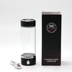 420-450 ml 2024 Glass Hydrogen GeneratoBott Water ,    