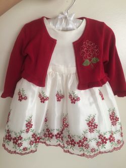 Like new 12m baby dress