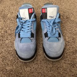 Jordan 4 Retro University Blue Size 11.5
